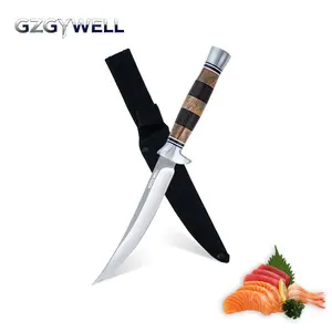 GZGY 2pcs Kitchen Boning Knives, Portable Multipurpose Outdoor Survival EDC Precision Camping Tool for Meat Cutting, Ideal Gift for Men