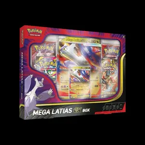 Pokémon TCG: Mega Latias ex Box - Includes Foil Promo Card, Oversize Lenticular Card, 4 Booster Packs - Official Trading Card Game