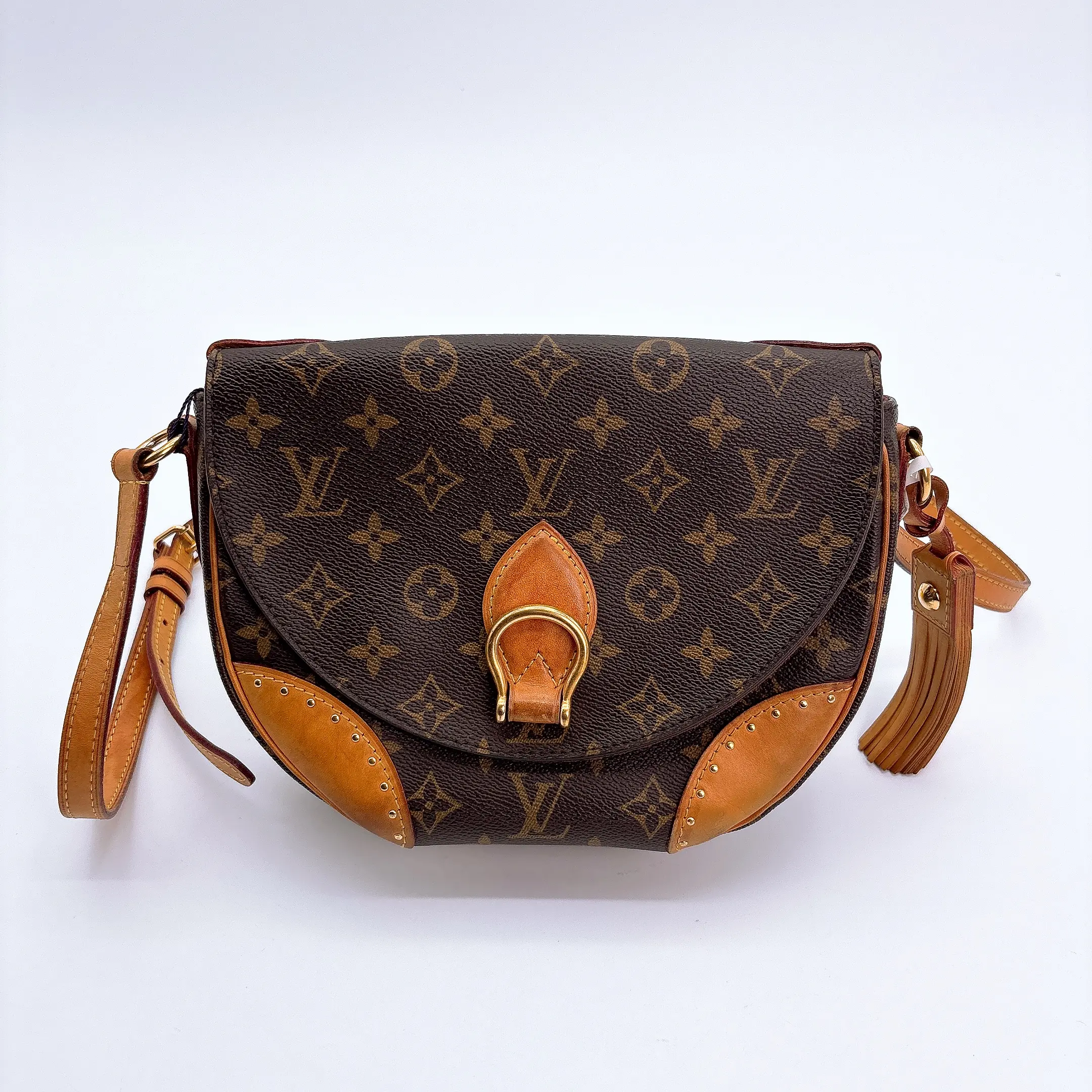 Pre-owned Louis Vuitton canvas Crossbody Bags Monogram Saint Cloud NM Casual Crossbody Bag, Casual Crossbody Bags