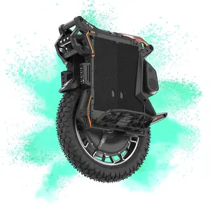 KingSong F18 Unicycle, Electric Unicycle for Adults, 4" Wheel with 3.94" Suspension, 74 MPH, 93 Mile, UL2272 Certified EUC