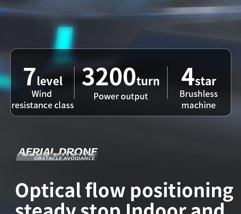 Aerial Drone C13s Pro 2026 - GPS Positioning, 4K UHD EISCamera, 5G WiFi FPV, Brushless Motors, Optical Flow Hover,Intelligent Obstacle Avoidance, Auto Return, 360° Stunt Roll,Two Batteries