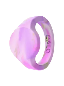 Women’s Natural Stone Signet Silicone Ring