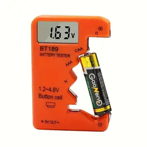 1 x LCD display battery tester, battery capacity tester, portable digital display battery voltage measurement tool