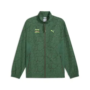 PUMA Mens X Teenage Mutant Ninja Turtles Pumatech Relaxed  Athletic Outerwear Casual - Green
