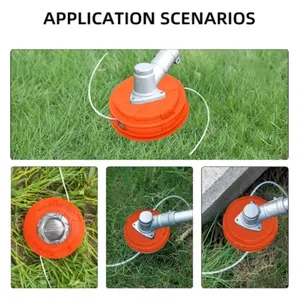 Durable Lawn Mower Blade, Efficient Outdoor Weed Cutter, Automatic Line Replacement, No Disassembly Needed, Durable and High-Performance