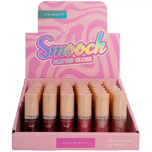 Brillo Smooch Glitter Xime Beauty - Venta al por Mayor Display 36 Unidades (XB-806A)