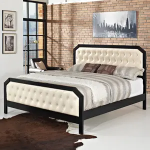 Modway Tommy Queen Bed in Black