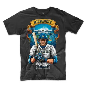 Milwaukee Brewers Baseball Men's T-Shirt