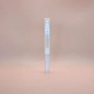 Mini Airless Plastic Twist Bottles with Brush Applicator