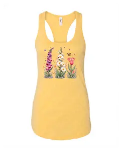 Foxglove Dahlia Tulip Tank – Subtle Statement Floral Design FDT