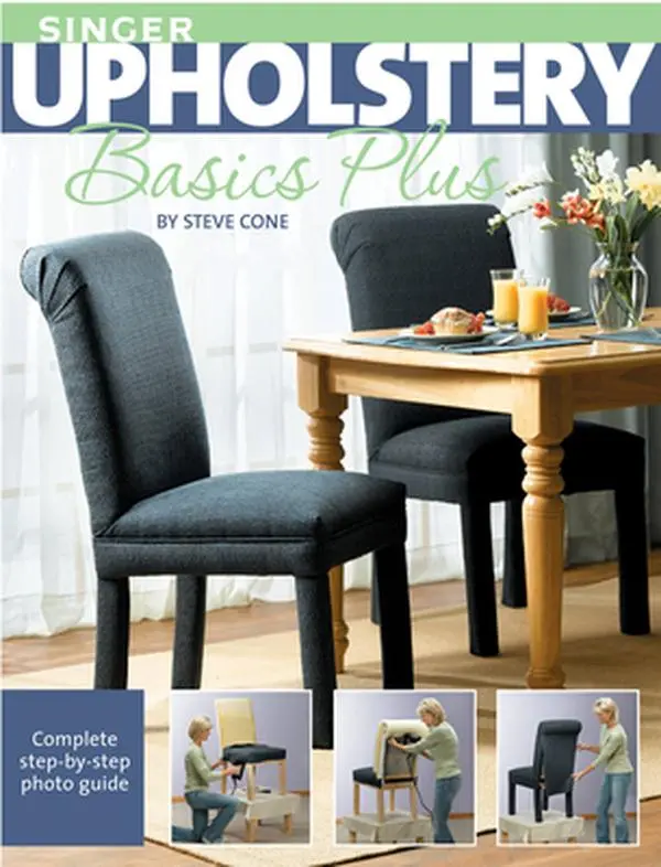 USED Book - Singer Upholstery Basics Plus: Complete Step-By-Step Photo Guide by Cone, Steve (Unknown Binding) - english