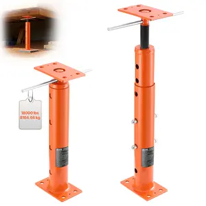 VEVOR House Floor Jacks, Summervibes,Summervibes, 2 Pack 19-36 Inch Height Range, 18000 lbs Max Load Capacity, Adjustable Support Beam Basement Jack Post Pole for Leveling, Lift Steel Telescoping Post for Temporary Support