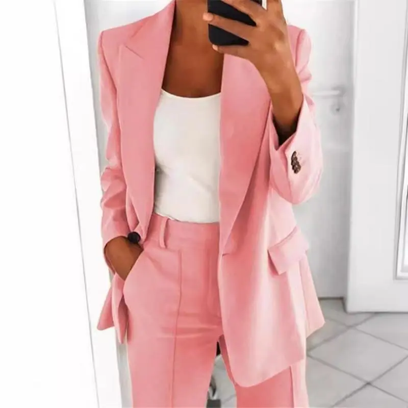 Women'sTwoPieceSetsPantsSuitsDressyBusinessCasualOutfitsProfessionalBlazerPantsuitsSetWorkOffice Women'sTwoPieceSetsPantsSuitsDressyBusinessCasualOutfitsProfessionalBlazerPantsuitsSetWorkOffice