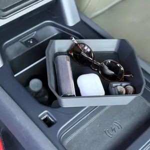 Defender Armrest Organizer | Land Rover Defender Armrest Organizer | Car Storage Organizer | L663 | Armrest Storage | Coin Tray | Sunglass Holder | Car Armrest Box | Automotive Interior | Hidden Storage