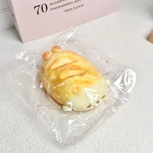 【Buy 3 get 1 free】Seal Long Bun taba squishy Food-Grade Silicone Slow-Rising Rebound Squishy Fidget Toys for Stress Relief - Soft Squeeze Toys with Thick Creamy Slime Texture, Handmade Non-Toxic Sensory Toys Rubber