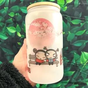 Pucca Garu Glass Cup - Versatile Drinkware for Various Beverages