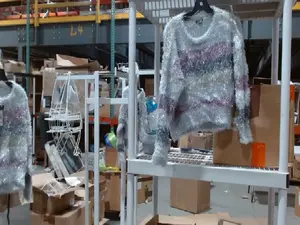 Wild Fable Silver Pullover Sweater