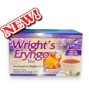 Wright’s Eryngo Tea - Tea Based on Wright’s Eryngo (30 Tea bags/ 0.10 oz Each) Natural Té de Hierba del Sapo base de Hierba de Sapo Beverage Nata