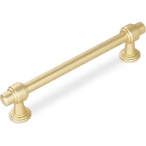 10 Pack Brushed Gold Cabinet Pulls 5 Inch(128mm) Kitchen Cabinet Handles Cabinet Hardware for Drawer Pulls