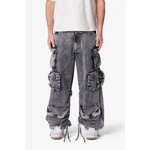 mnml Washed Barrel Cargo Pants