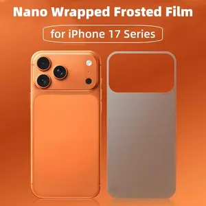Ultra-Thin Full Coverage Back Film for iPhone 17 Pro, Anti-Fingerprint Matte Screen Protector, Compatible with iPhone 17 Pro Max