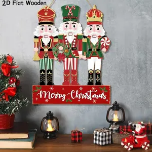 Festive Christmas Nutcracker Ornament, Perfect for Outdoor Decor and Indoor Parties, Enhance Your Holiday Celebrations!