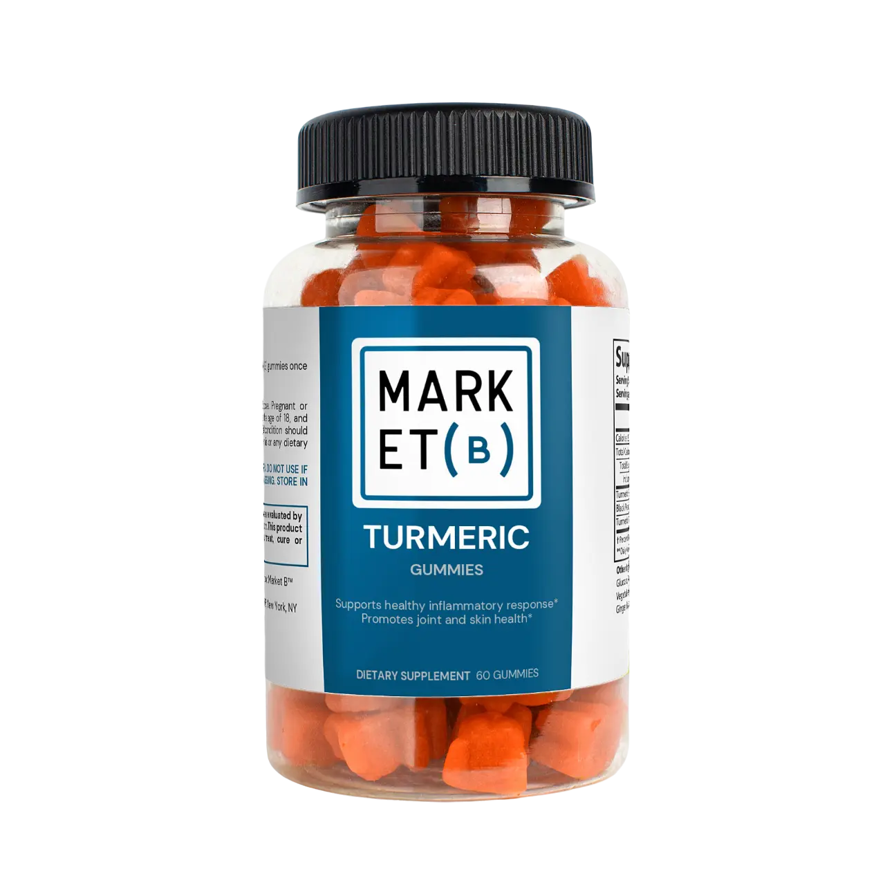 Market B Turmeric Gummies - Skin, Joint, and Bone Health