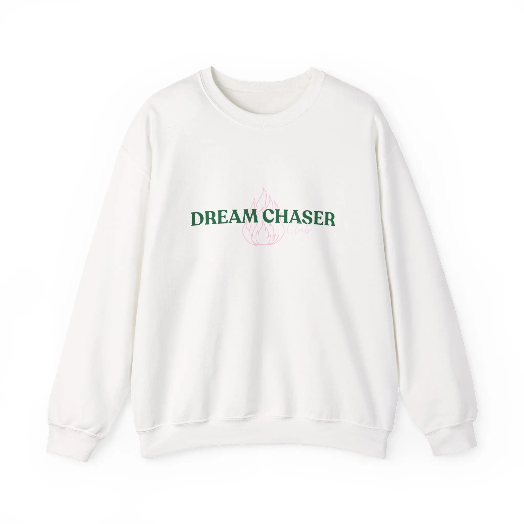 Dream Chaser Club Unisex Crewneck Sweatshirt - Cozy Style for Dreamers, Inspirational Apparel, Perfect for Everyday Wear, Fall Fashion