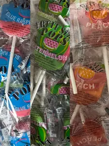 90’s NYC Bodega Watermelon Lollipops Candy 1LB Bag | Watermelon Lollipop | Peach Watermelon Lollipop | Blue Raspberry Lollipop | Retro Corner Store Candy Bulk – NY Snack Pantry