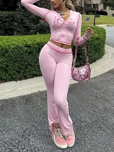 Women's Fall Winter Fashion Zipper Jacket, Casual Loose Fit High-Waisted Top, Trendy Plain Color for Daily Wear