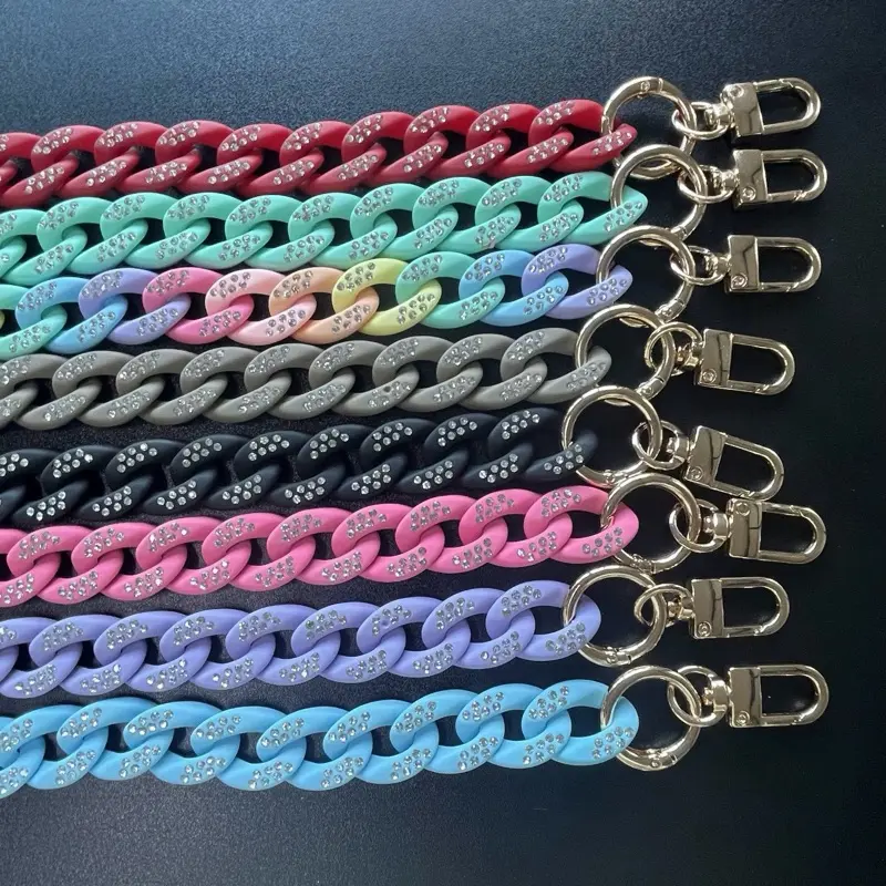 OC Sparkle Acrylic Chain - Instant Upgrade (Vibrant Colors)
