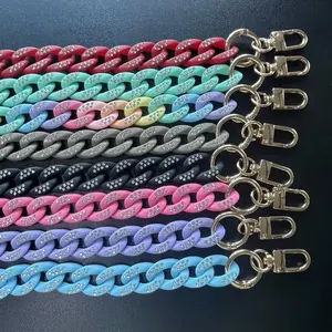 OC Sparkle Acrylic Chain - Instant Upgrade (Vibrant Colors)