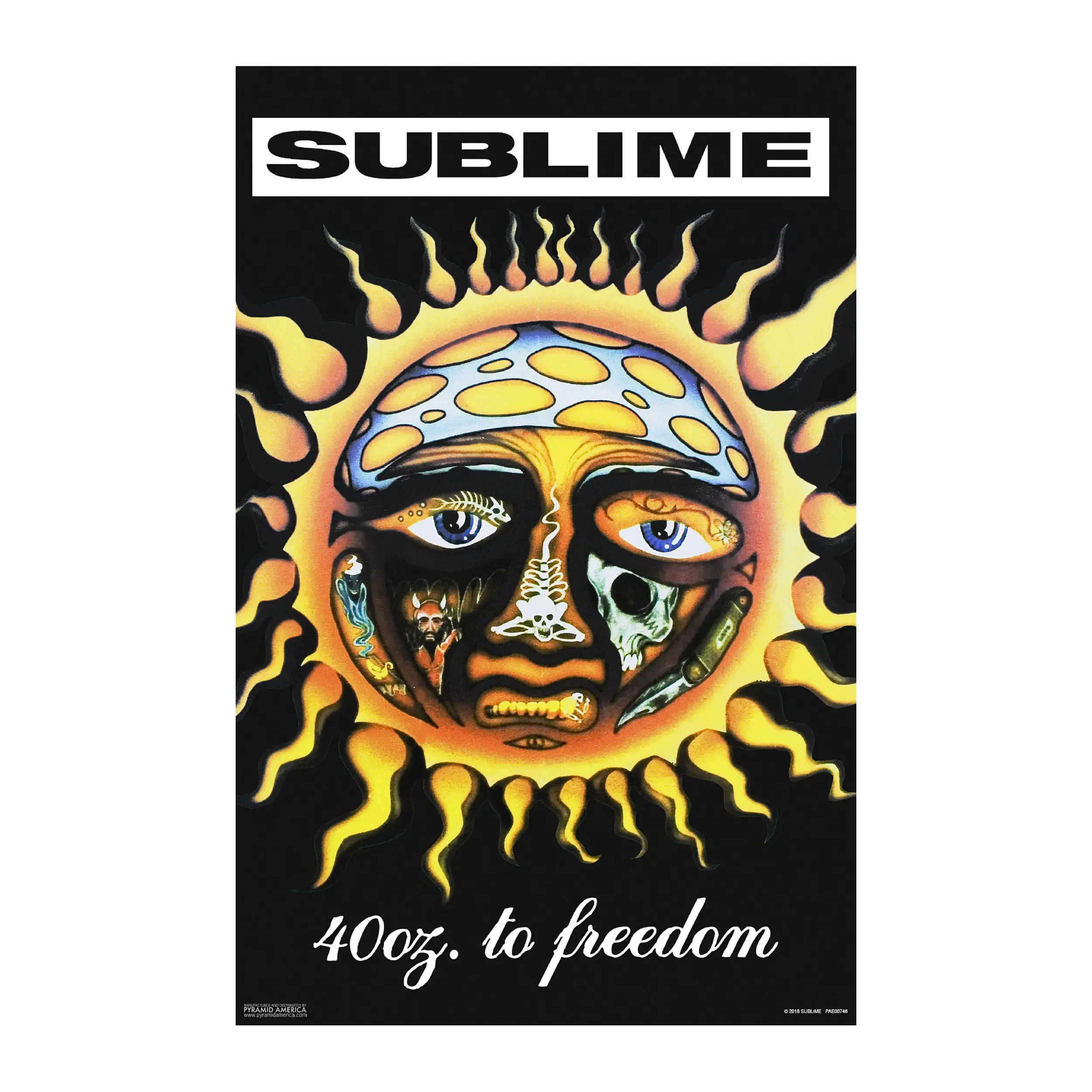 Sublime - 40 Oz. To Freedom - 11x17 Poster Sublime - 40 Oz. To Freedom - 11x17 Poster