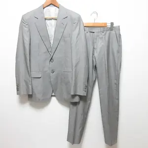Pre-owned GUCCI Wool Small Leather Goods Suit Set