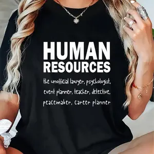 100% Cotton Hilarious HR Definition T-Shirt – Funny Graphic Tee for Men and Women, , ,, Perfect Gift for Human Resources Professionals