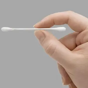 500-Count Double-Tipped Cotton Swabs - Soft for Baby, Home and Beauty Makeup Pack