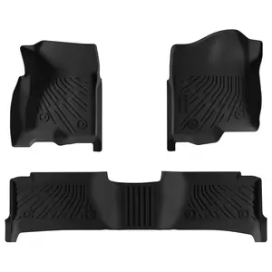 3PCS Car Floor Mats for Silverado 1500 1999-2004 / 2010-2014 / 2014-2019 – All-Weather Waterproof Heavy-Duty Floor Liners, Durable & Easy to Clean