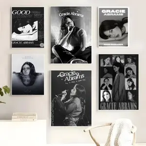 G-gracie A-ABrams Poster HD Sticky Waterproof Wall Art | High Quality Print Aesthetic Home Living Bedroom Bathroom hallway Decor Trendy Room Decoration | Multiple Size Options Available