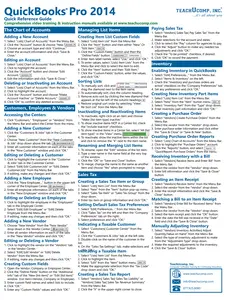 QuickBooks Pro 2014 Quick Reference Guide