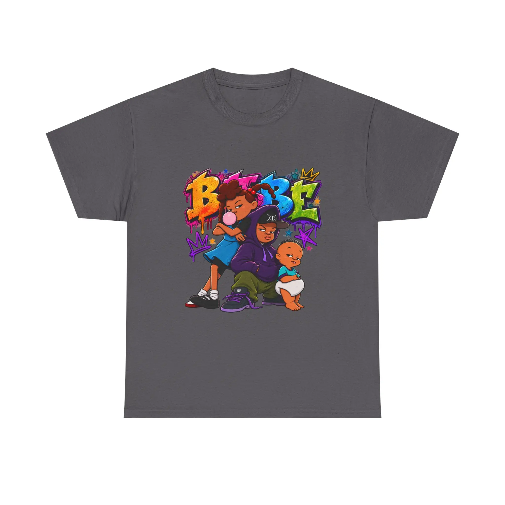 Bebe Kids Crew Tee | Urban Graffiti Cartoon