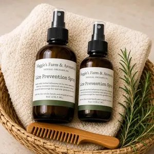 osemary Tea Tree Essential Oil Hair Spray Daily Scalp & Hair Care Mist