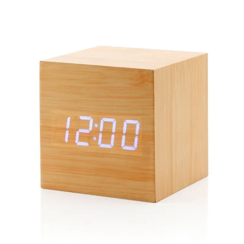 Voice-Activated Cube Alarm Clock