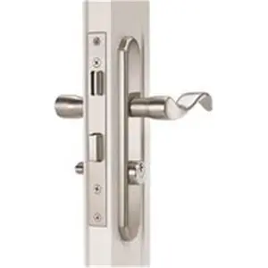 212 MAIN Hampton Serenade Single Cylinder Mortise Door Lever Lockset - Solid Brass Construction, Keyed Deadbolt, Lever Handle, Includes Keys