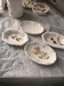 Creative Jewelry Display Tray, Multi-Functional Ring Holder, Perfect for Valentine's Day, Christmas, New Year Gifts, Home Decor