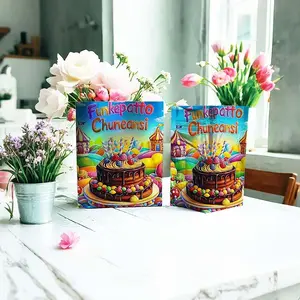 Laser Holographic Gift Bag, 10/20/40pcs Cute Candy Bag with Drawstring, Reusable Gift Wrapping Bag for Wedding Birthday Party