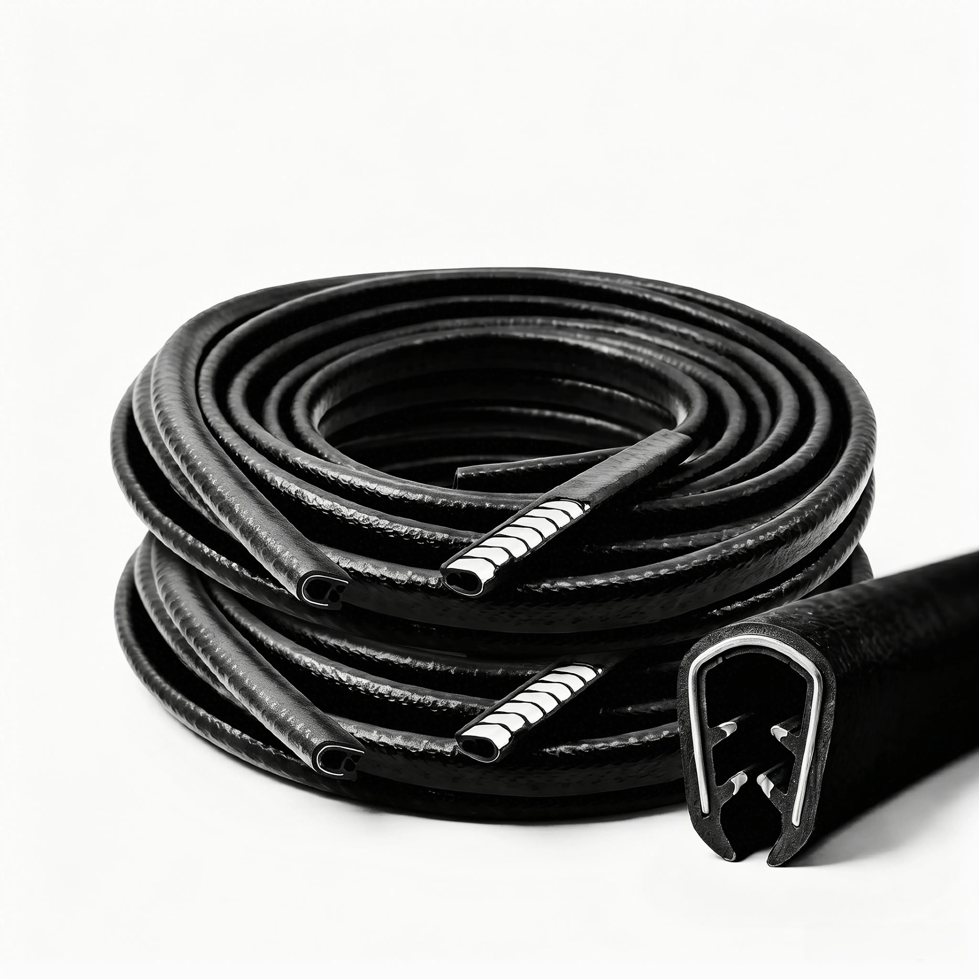 32.8Ft(10M)/16.4Ft(5M) Car Door Edge Guards Rubber U Shape Edge Trim Seal Strips Protector Car Door Edge Protection for Car Auto Vehicle