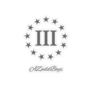 AZwildBoyz Premium Vinyl Sticker for Personalization