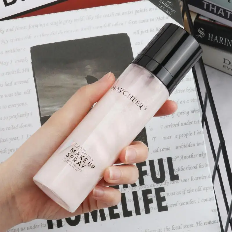 Long-lasting Waterproof Setting Spray, 1 Count Oil Control Makeup Spray, Waterproof Sweatproof Makeup Finishing Spray Makeup Fixer Product for Women,