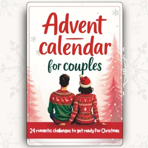 Couples’ Advent Calendar - 24 romantic challenges to prepare for Christmas: A unique gift to begin your next adventure together.