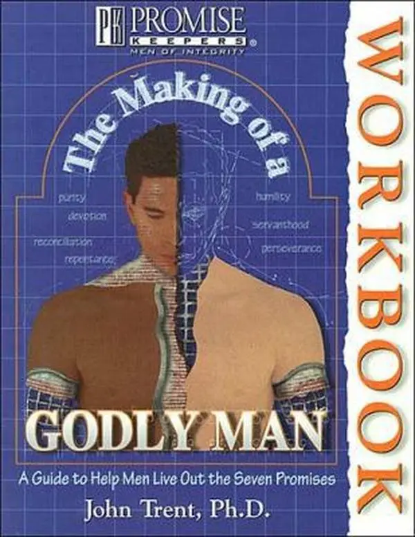USED Book - The Making of a Godly Man: A Guide to Help Men Live Out the Seven Promises by John T. Trent (Paperback) - english